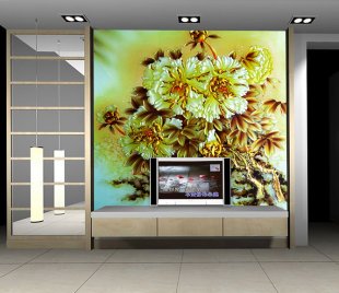 上海欧式典雅壁画OS825043效果图