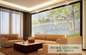 上海欧式典雅壁画OS825014效果图