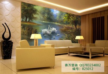 上海欧式典雅壁画OS825012效果图
