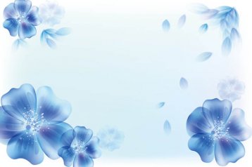 梦幻花卉效果图壁画MH827112